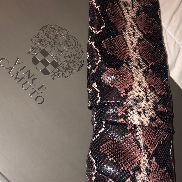 Vince Camuto Snakeskin boots - Picture 8 of 9